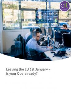 Leaving the EU 1st January – Is Your Pegasus Opera 3 Ready